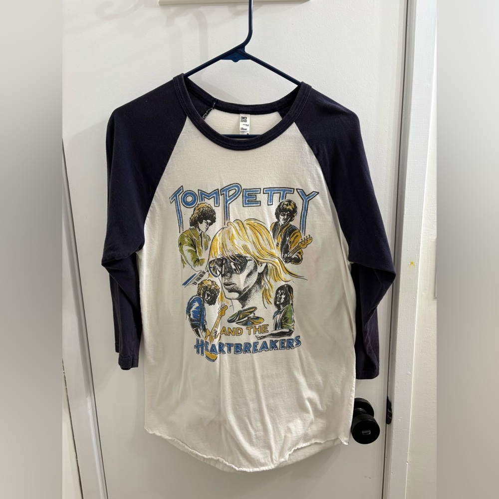 Tom Petty & The Heartbreakers Raglan Baseball Tee